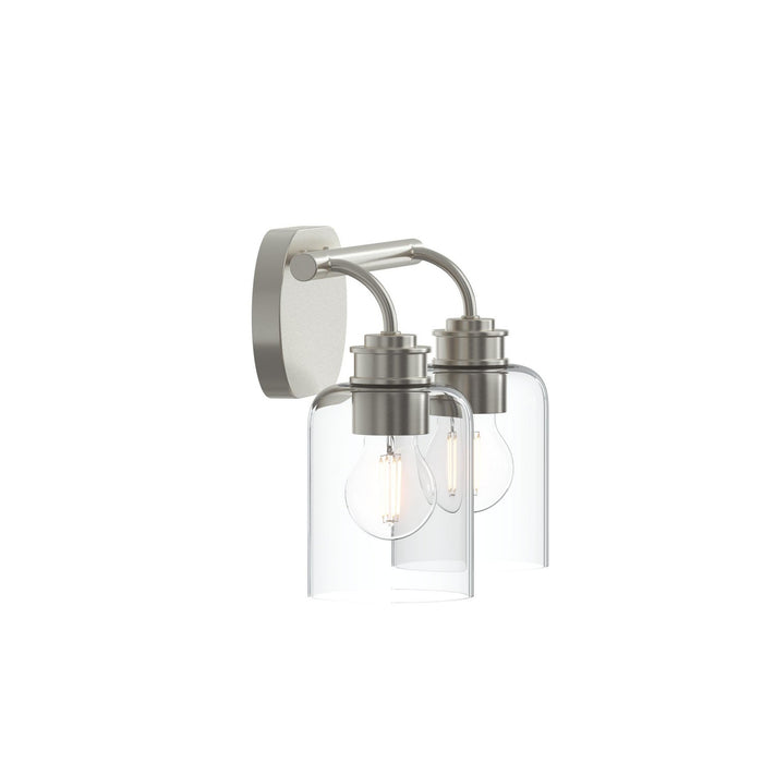 Progress Lighting - P300566-009 - Two Light Bath Vanity - Reines - Brushed Nickel