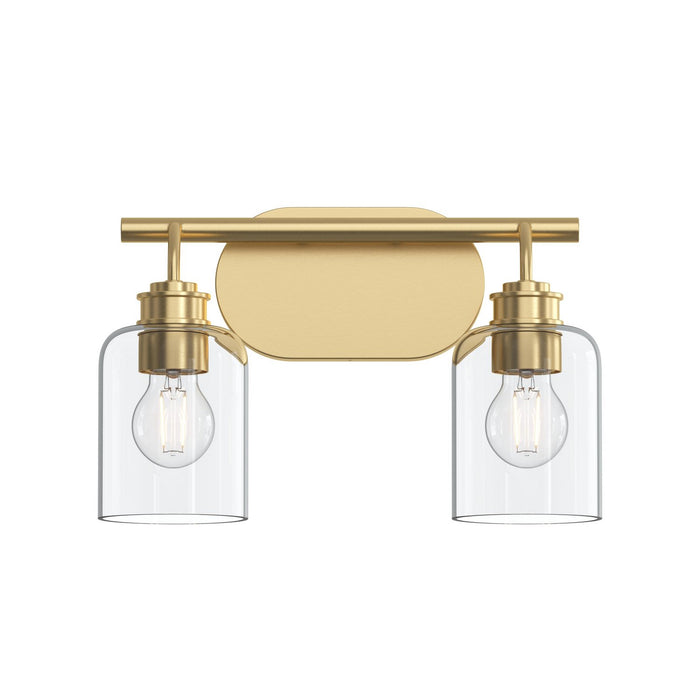 Progress Lighting - P300566-191 - Two Light Bath Vanity - Reines - Brushed Gold
