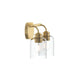 Progress Lighting - P300566-191 - Two Light Bath Vanity - Reines - Brushed Gold