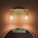 Progress Lighting - P300566-191 - Two Light Bath Vanity - Reines - Brushed Gold