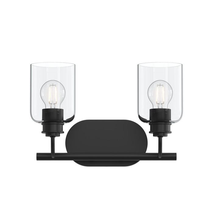 Progress Lighting - P300566-31M - Two Light Bath Vanity - Reines - Matte Black