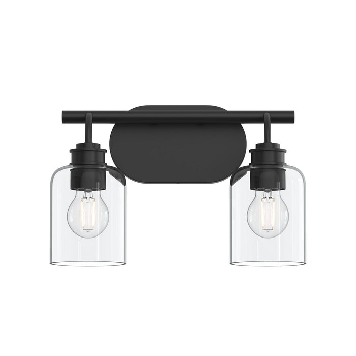 Progress Lighting - P300566-31M - Two Light Bath Vanity - Reines - Matte Black