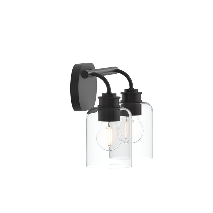 Progress Lighting - P300566-31M - Two Light Bath Vanity - Reines - Matte Black