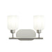 Progress Lighting - P300578-009 - Two Light Bath Vanity - Reines - Brushed Nickel