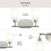Progress Lighting - P300578-009 - Two Light Bath Vanity - Reines - Brushed Nickel