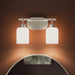 Progress Lighting - P300578-009 - Two Light Bath Vanity - Reines - Brushed Nickel