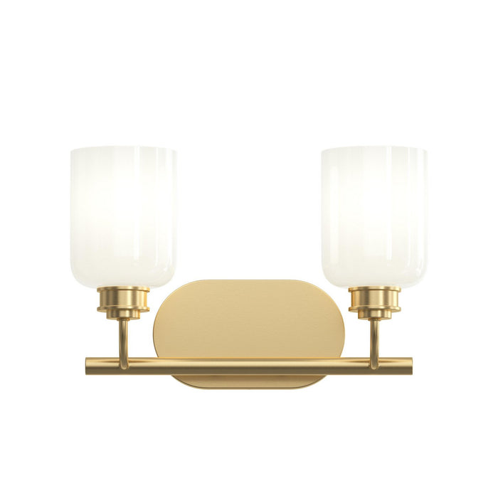 Progress Lighting - P300578-191 - Two Light Bath Vanity - Reines - Brushed Gold