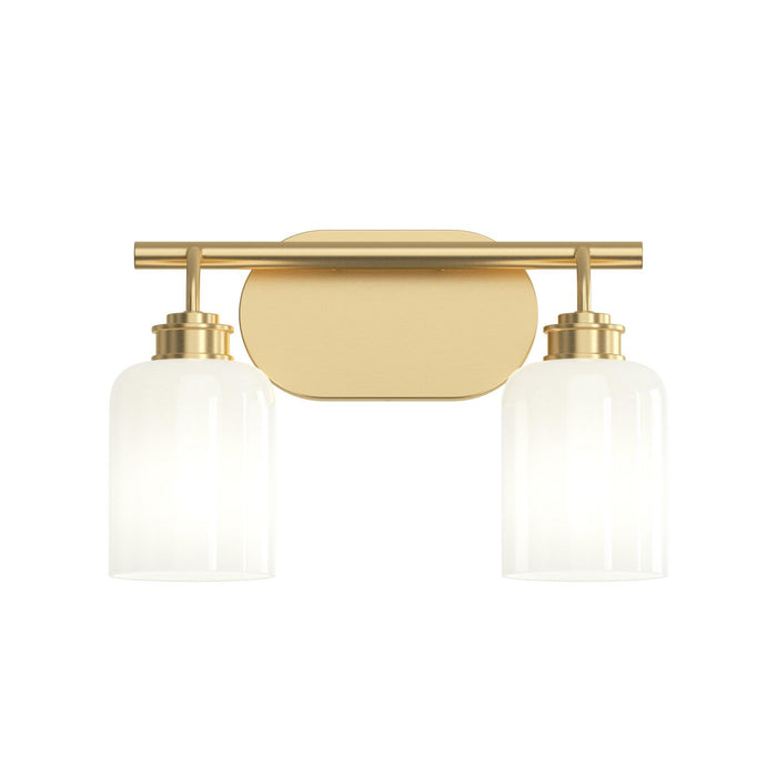 Progress Lighting - P300578-191 - Two Light Bath Vanity - Reines - Brushed Gold