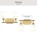 Progress Lighting - P300578-191 - Two Light Bath Vanity - Reines - Brushed Gold