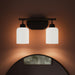 Progress Lighting - P300578-31M - Two Light Bath Vanity - Reines - Matte Black