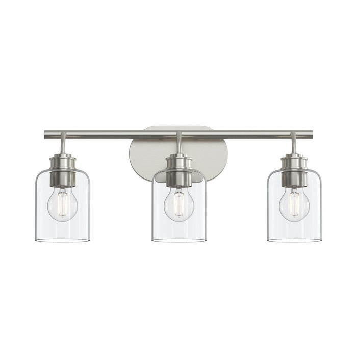 Progress Lighting - P300567-009 - Three Light Bath Vanity - Reines - Brushed Nickel