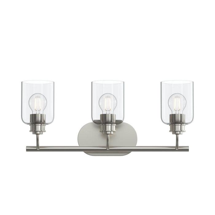 Progress Lighting - P300567-009 - Three Light Bath Vanity - Reines - Brushed Nickel