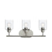 Progress Lighting - P300567-009 - Three Light Bath Vanity - Reines - Brushed Nickel