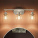 Progress Lighting - P300567-009 - Three Light Bath Vanity - Reines - Brushed Nickel