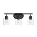 Progress Lighting - P300567-31M - Three Light Bath Vanity - Reines - Matte Black