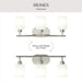 Progress Lighting - P300579-009 - Three Light Bath Vanity - Reines - Brushed Nickel