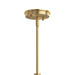Progress Lighting - P500509-191 - One Light Pendant - Reines - Brushed Gold