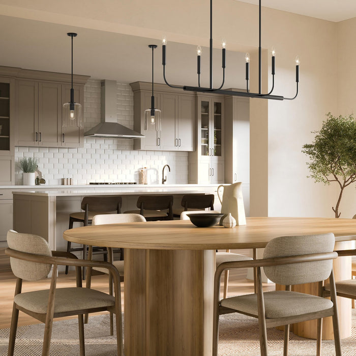 Progress Lighting - P500509-31M - One Light Pendant - Reines - Matte Black
