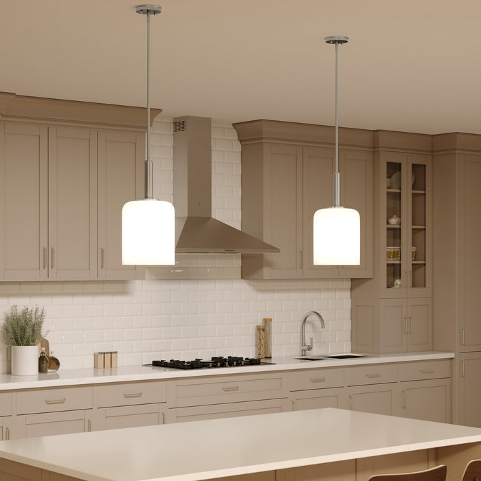 Progress Lighting - P500516-009 - One Light Pendant - Reines - Brushed Nickel