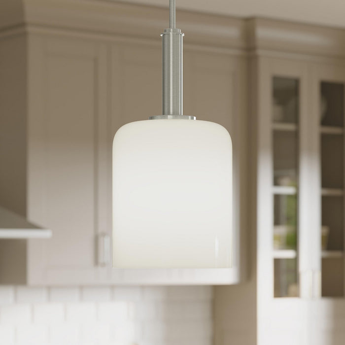 Progress Lighting - P500516-009 - One Light Pendant - Reines - Brushed Nickel