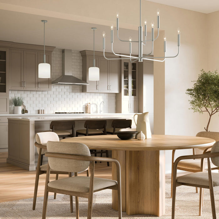Progress Lighting - P500516-009 - One Light Pendant - Reines - Brushed Nickel