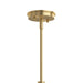 Progress Lighting - P500516-191 - One Light Pendant - Reines - Brushed Gold