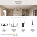 Progress Lighting - P500516-31M - One Light Pendant - Reines - Matte Black