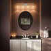 Progress Lighting - P300568-009 - Four Light Bath Vanity - Reines - Brushed Nickel
