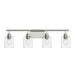 Progress Lighting - P300568-009 - Four Light Bath Vanity - Reines - Brushed Nickel
