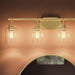 Progress Lighting - P300568-191 - Four Light Bath Vanity - Reines - Brushed Gold