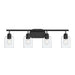 Progress Lighting - P300568-31M - Four Light Bath Vanity - Reines - Matte Black