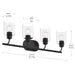Progress Lighting - P300568-31M - Four Light Bath Vanity - Reines - Matte Black