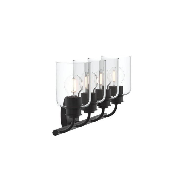 Progress Lighting - P300568-31M - Four Light Bath Vanity - Reines - Matte Black