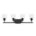 Progress Lighting - P300568-31M - Four Light Bath Vanity - Reines - Matte Black