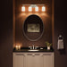 Progress Lighting - P300580-009 - Four Light Bath Vanity - Reines - Brushed Nickel