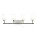 Progress Lighting - P300580-009 - Four Light Bath Vanity - Reines - Brushed Nickel
