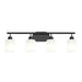 Progress Lighting - P300580-31M - Four Light Bath Vanity - Reines - Matte Black