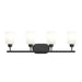 Progress Lighting - P300580-31M - Four Light Bath Vanity - Reines - Matte Black
