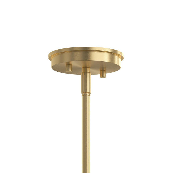 Progress Lighting - P400448-191 - Six Light Chandelier - Reines - Brushed Gold