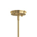 Progress Lighting - P400448-191 - Six Light Chandelier - Reines - Brushed Gold