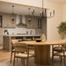 Progress Lighting - P400448-31M - Six Light Chandelier - Reines - Matte Black