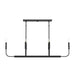 Progress Lighting - P400450-31M - Six Light Linear Chandelier - Reines - Matte Black