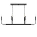 Progress Lighting - P400450-31M - Six Light Linear Chandelier - Reines - Matte Black