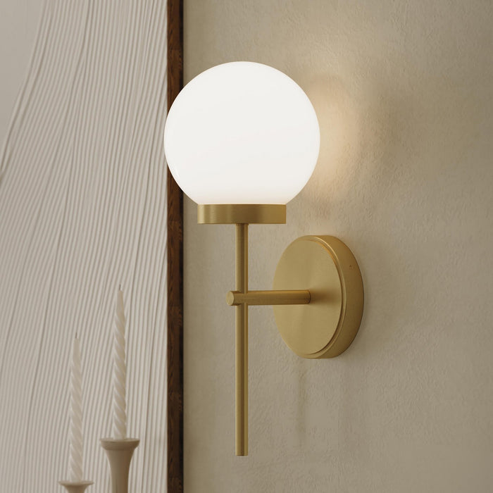 Progress Lighting - P710157-191 - One Light Wall Sconce - Rigsby - Brushed Gold