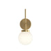 Progress Lighting - P710157-191 - One Light Wall Sconce - Rigsby - Brushed Gold
