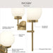 Progress Lighting - P710157-191 - One Light Wall Sconce - Rigsby - Brushed Gold