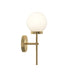 Progress Lighting - P710157-191 - One Light Wall Sconce - Rigsby - Brushed Gold