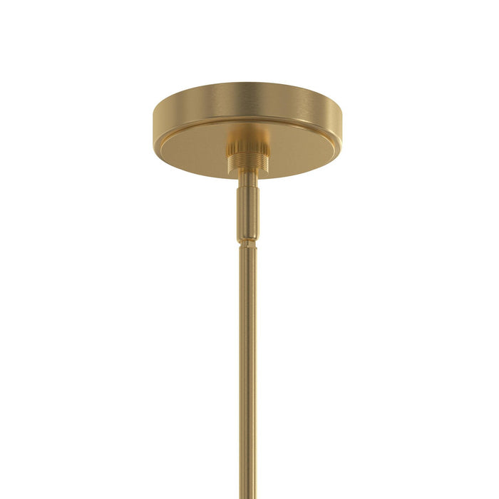 Progress Lighting - P400470-191 - Six Light Chandelier - Rigsby - Brushed Gold
