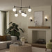 Progress Lighting - P400470-31M - Six Light Chandelier - Rigsby - Matte Black