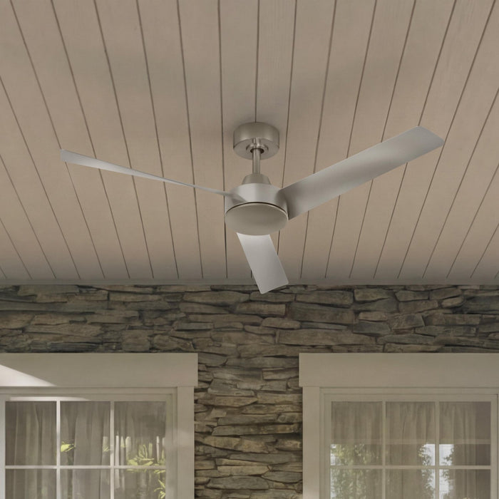Progress Lighting - P250129-009 - 52" Ceiling Fan - Rizo - Brushed Nickel